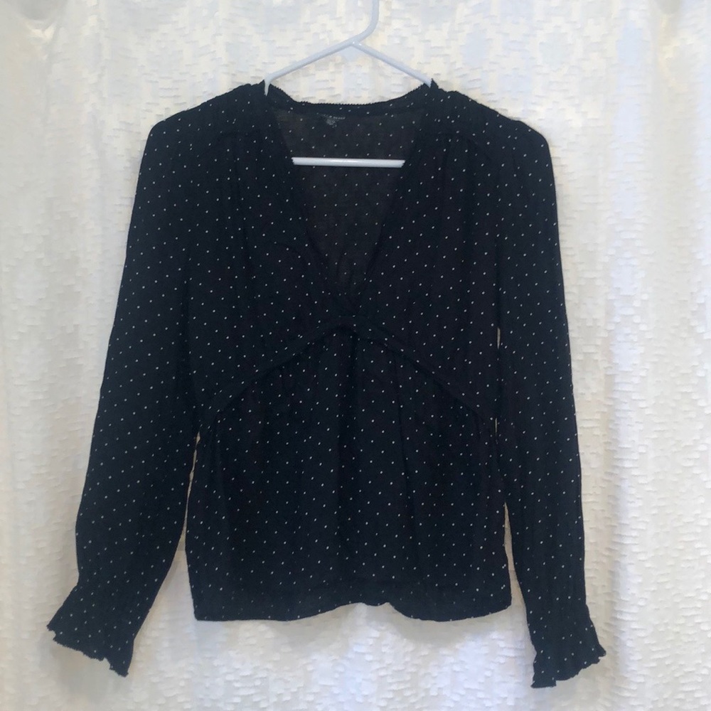 Lucky Brand Polka Dot Blouse
